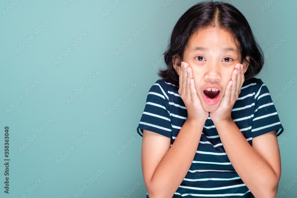 Girl Feeling Astonished Girl Feeling Astonished