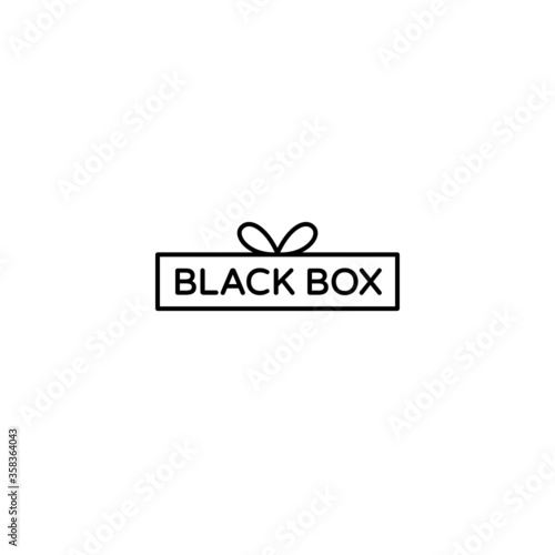 Black Box wordmark logo design photo