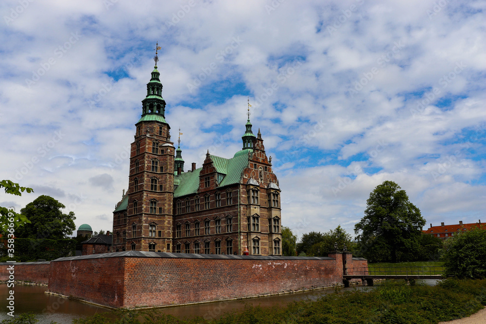Rosenborg Palace in Copenhagen, Denmark. Rosenborg Palace in Copenhagen, Denmark.