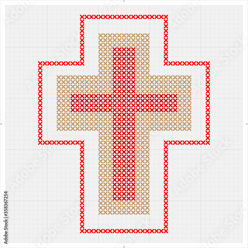 Christian Cross Stitch Pattern