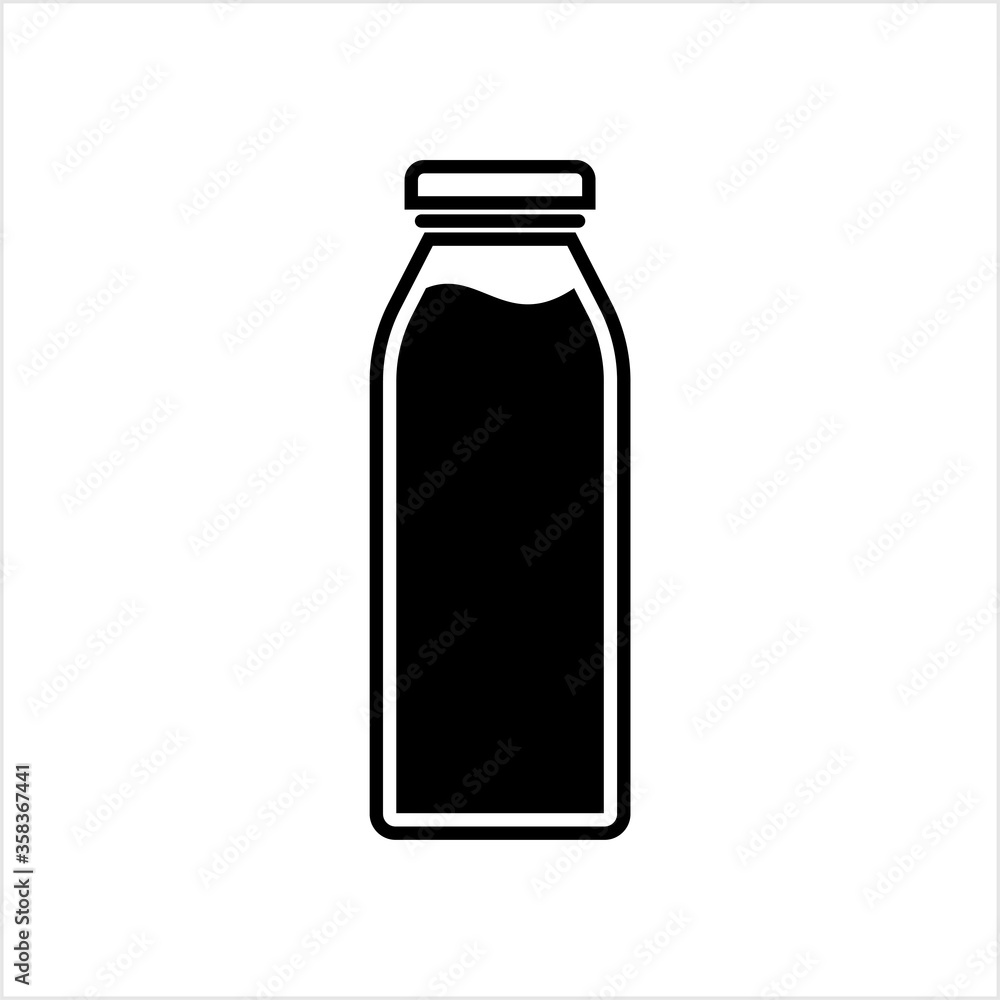 Milk Bottle Icon