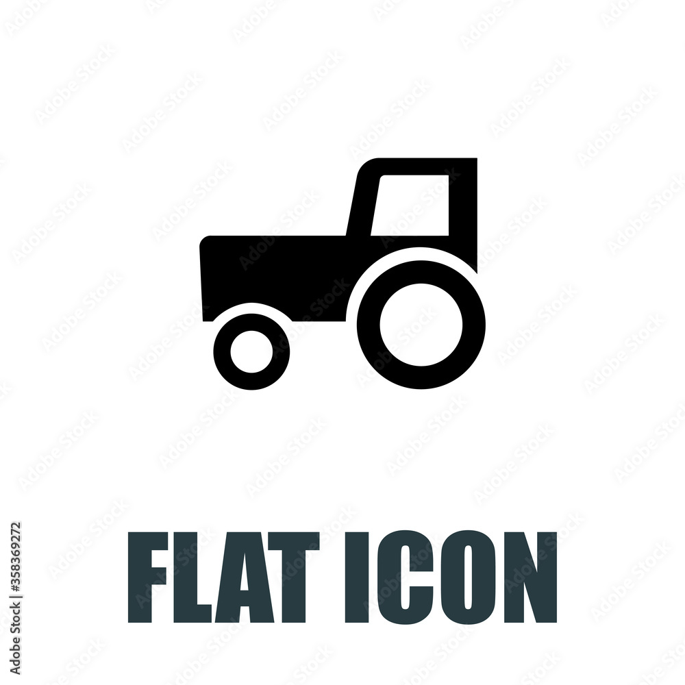 Tractor icon pictogram Tractor icon pictogram