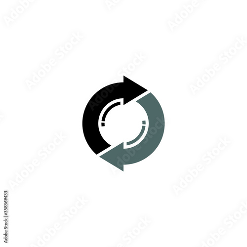 Circle Arrow logo / icon design
