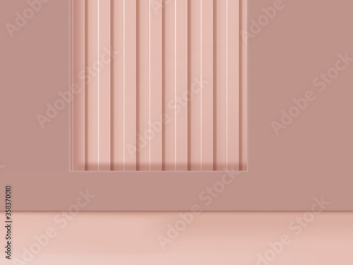 Wallpaper Mural Vector 3D Illustration Pastel Colors Abstract Studio Shot Product Display Background Torontodigital.ca