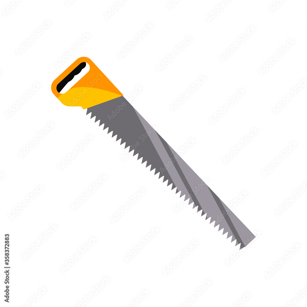 Manual chainsaw illustration. Equipment, manual, device. Working instrument concept. illustration can be used for topics like working, hard industry Manual chainsaw illustration. Equipment, manual, device. Working instrument concept. illustration can be used for topics like working, hard industry