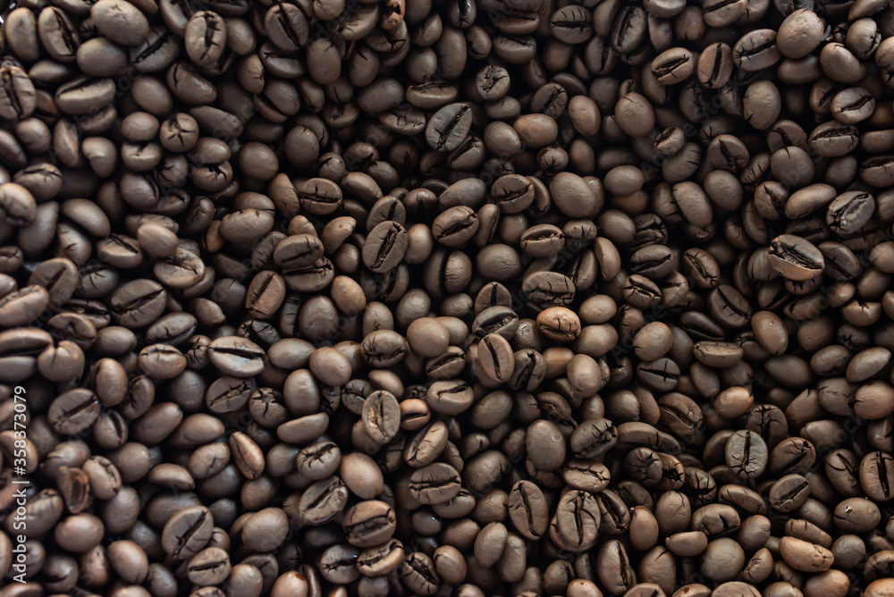 Fototapeta premium coffee beans background