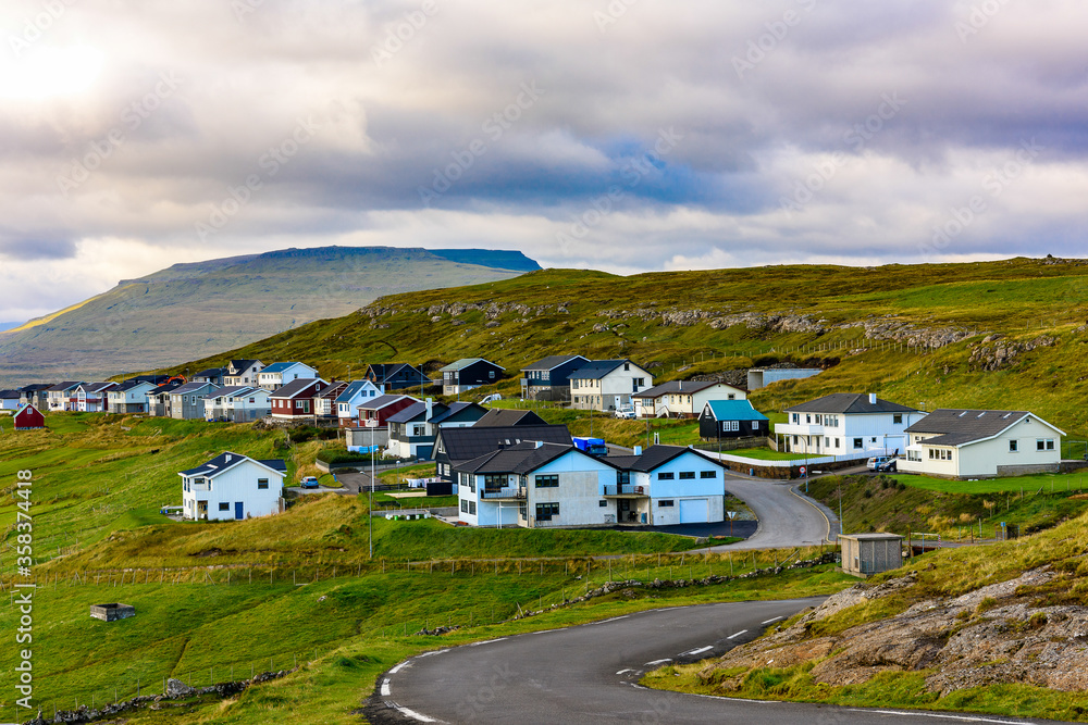 Fototapeta premium Faroe Island, Kingdom of Denmark