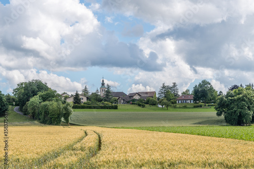 Wallpaper Mural Village de Thairy en Haute Savoie  Torontodigital.ca