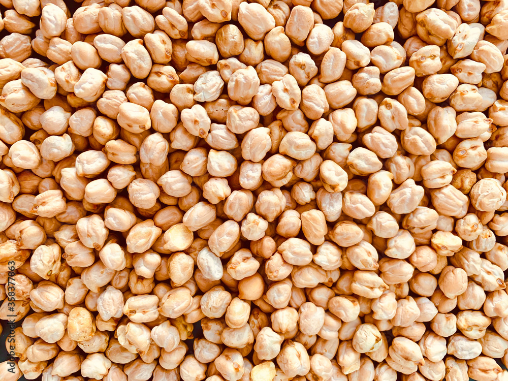 chickpea texture background. Top view. Close up. chickpea texture background. Top view. Close up.