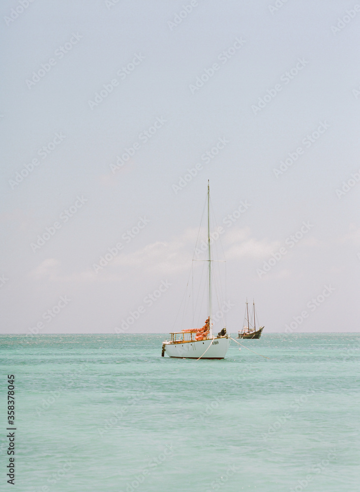 Carribbean sea scape taking in beautiful Aruba Carribbean sea scape taking in beautiful Aruba