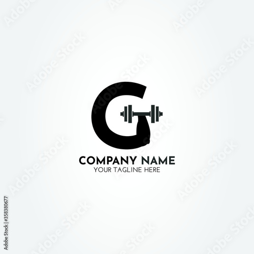 G Fitness Gym Logo With Creative and Modern Look