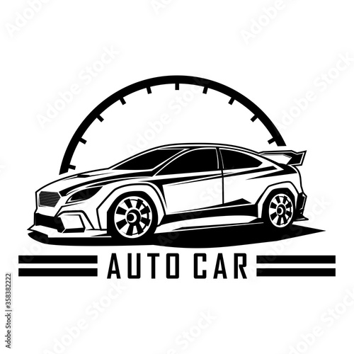 car logo design concept vector