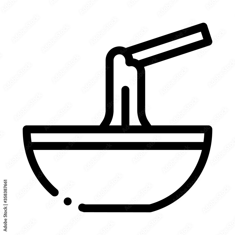liquid cheese in fondue skewer bowl icon vector. liquid cheese in fondue skewer bowl sign. isolated contour symbol illustration liquid cheese in fondue skewer bowl icon vector. liquid cheese in fondue skewer bowl sign. isolated contour symbol illustration