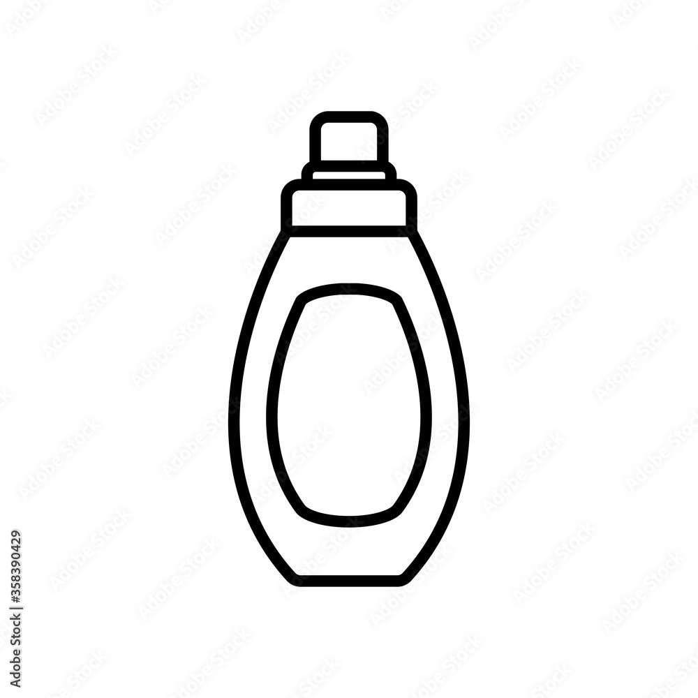 fragance bottle icon, line style fragance bottle icon, line style
