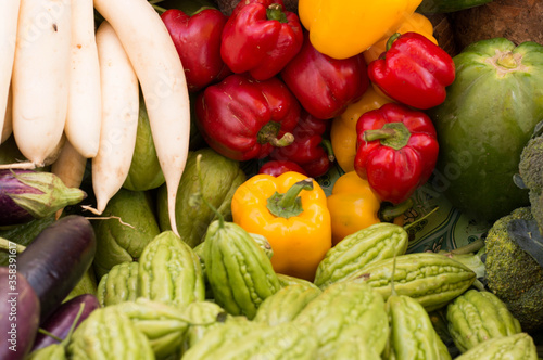 Peppers and Vegetables