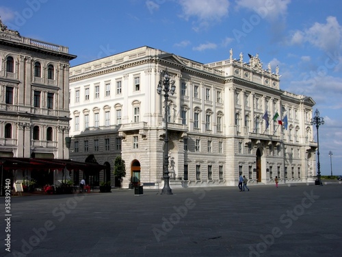 Trieste, Italy, Palazzo del Lloyd Triestino