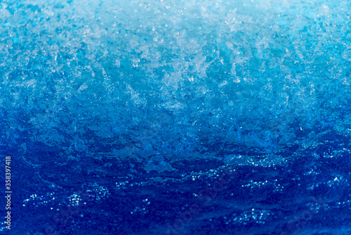 blue water background whit concept of fresh, refresh, cold and full of energy