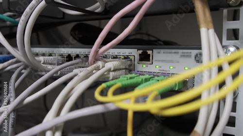 Details from working Ethernet server, fully operational, sending and receiving