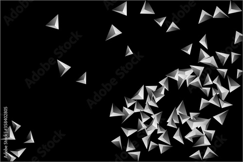  Triangular background.