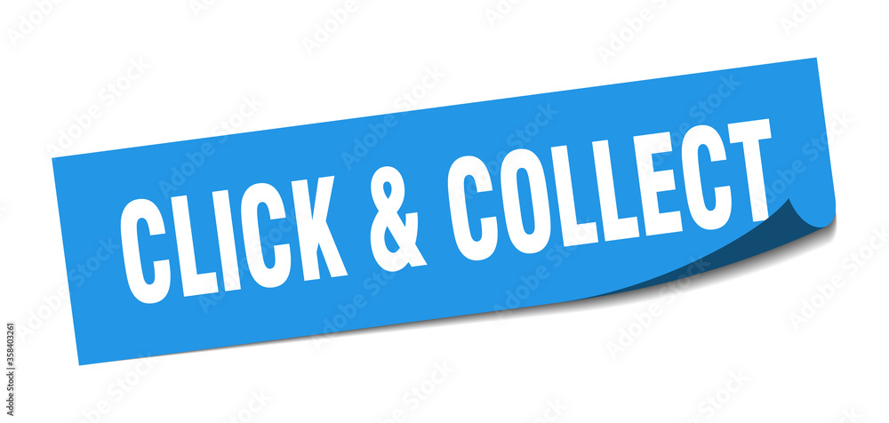 click & collect sticker. click & collect square isolated sign. click & collect label click & collect sticker. click & collect square isolated sign. click & collect label