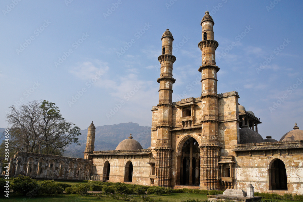 Jami Masjid (Grand Mosque), Champaner-Pavagadh Archaeological Park, Gujarat, India