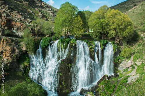 Beautiful view of Shaki Falls