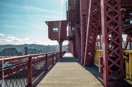 Bridge Portland, Oregon, Winter