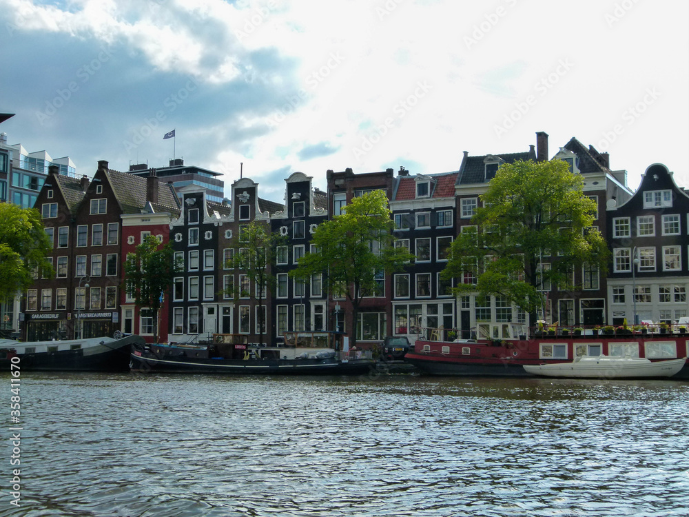 Obraz premium canal in amsterdam