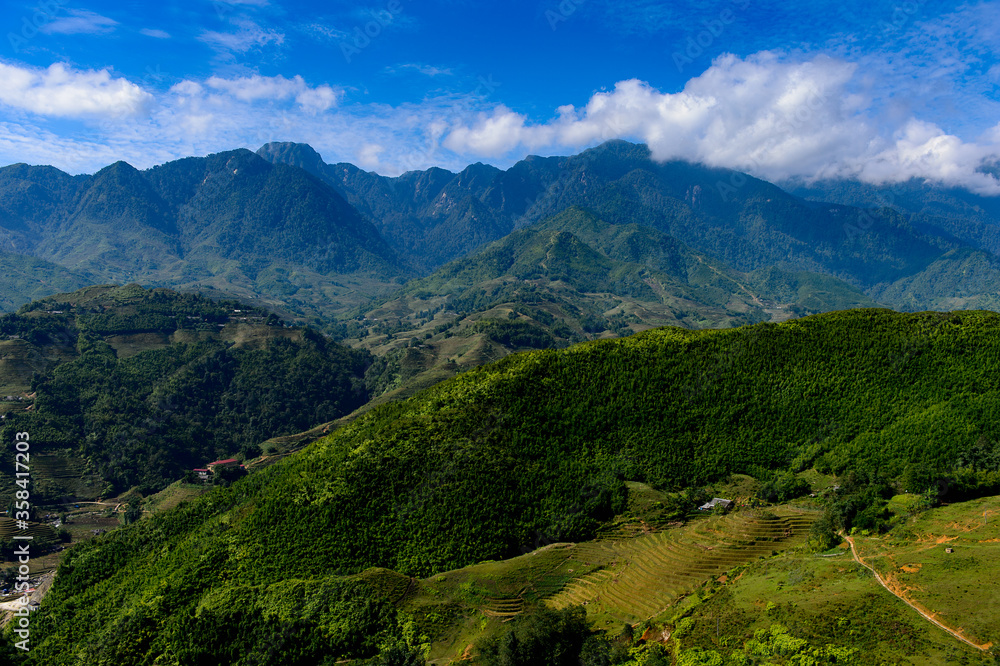 Fototapeta premium It's Nature landscape of the Northern Vietnam