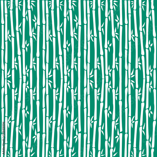 Bamboo seamless repeat pattern background