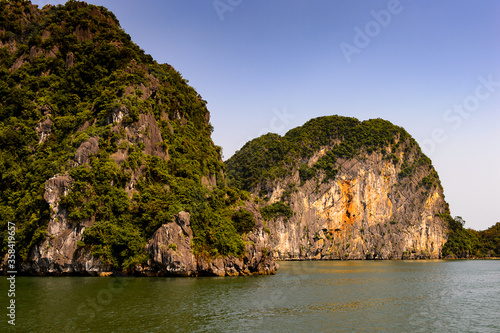 It's Ha Long bay islands in the Indochina sea. UNESCO World Heritage site