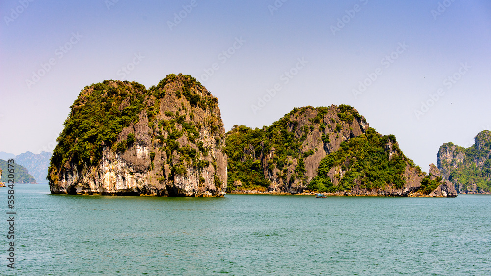 It's Halong bay, Vietnam. UNESCO World Heritage