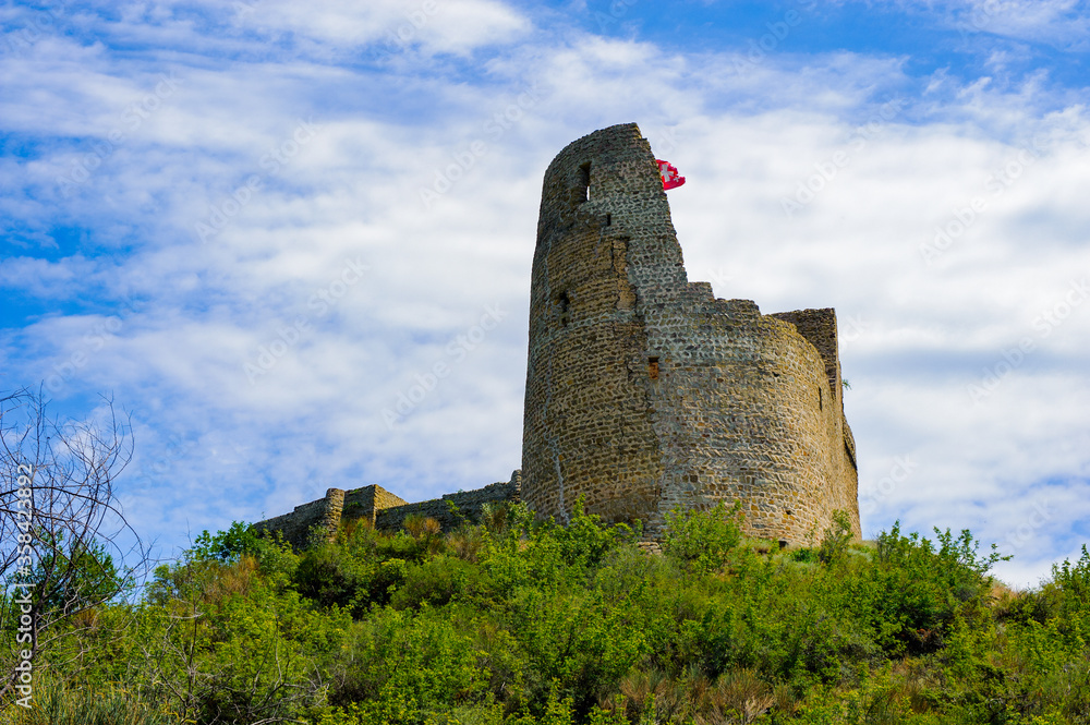 It's Old fortress on the mountain hill in Georgia It's Old fortress on the mountain hill in Georgia