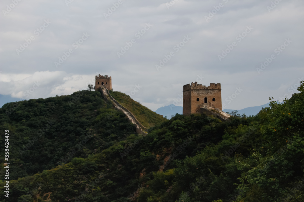 Great Wall of China, one of the seven wonders of the world Great Wall of China, one of the seven wonders of the world
