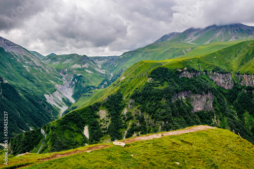 It's Nature of the Caucasus mountains