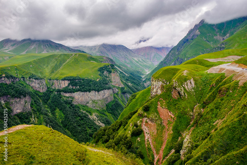 It s Nature of the Caucasus mountains