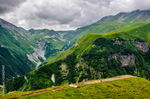 It s Nature of the Caucasus mountains