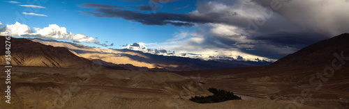 The landscape of Ladakh region