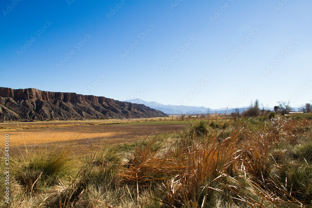 Different shapes and colors in the mountains due to erosion by the wind and the elements. Different shapes and colors in the mountains due to erosion by the wind and the elements.