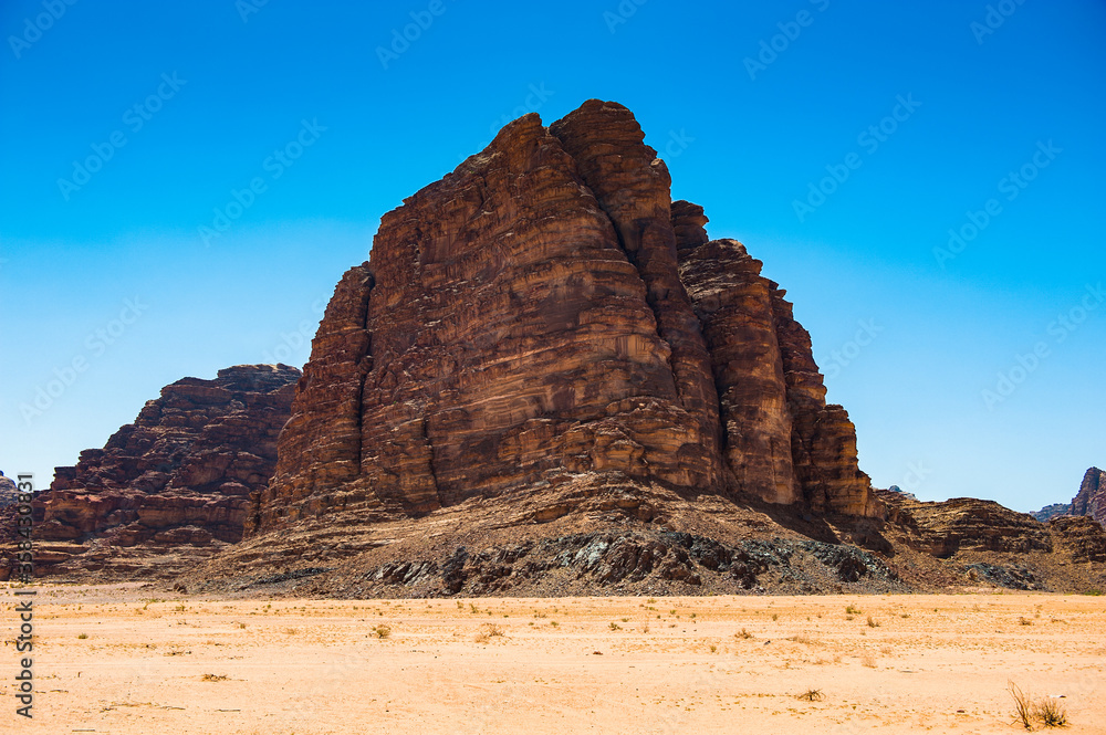 It's Nature of Wadi Rum (Valley of the Moon), Jordan