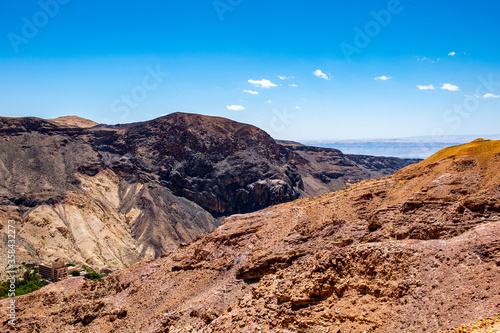 It's Beautiful landscape of rock formations and dunes