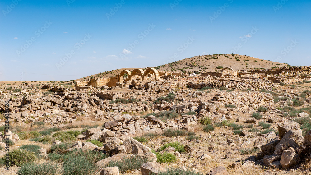 It's Umm ar-Rasas,an archeological site in Jordan