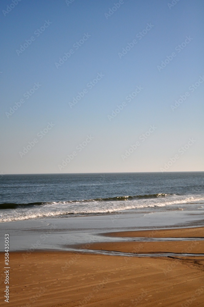 Empty beach in Cabo Polonio, Rocha, Uruguay Empty beach in Cabo Polonio, Rocha, Uruguay