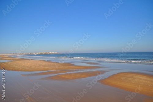 Empty beach in Cabo Polonio, Rocha, Uruguay