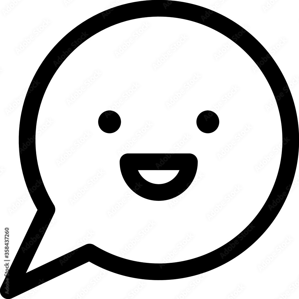 Fototapeta premium mood happy icon vector for web and apps