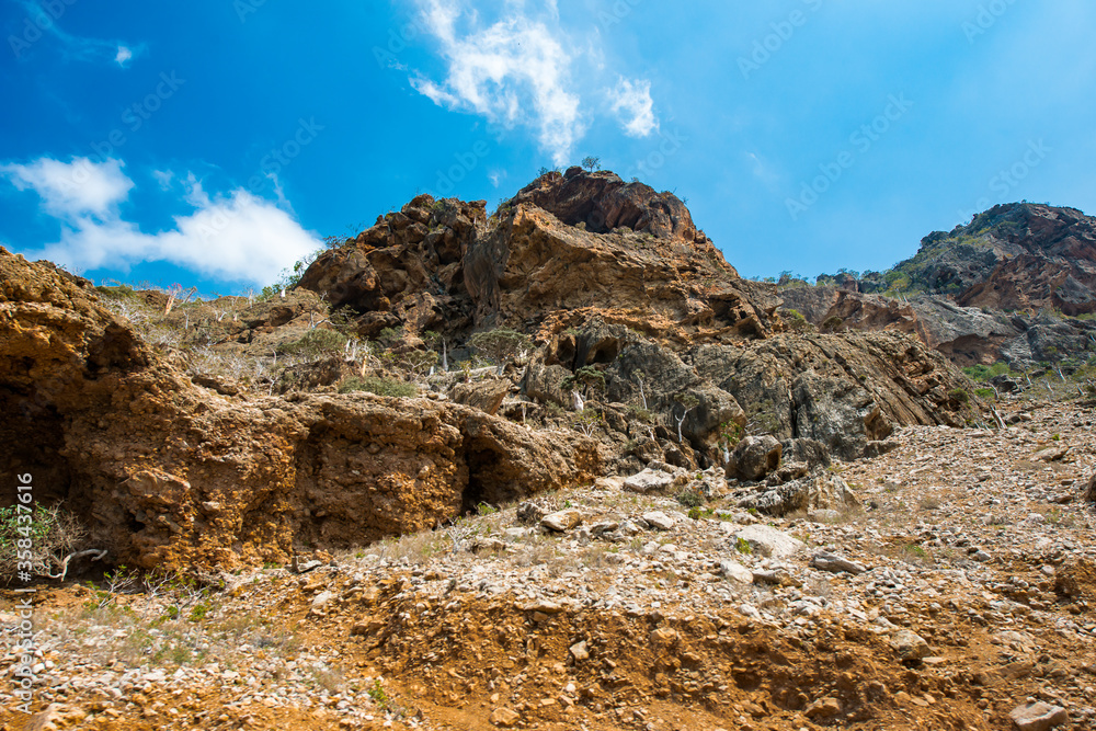 Fototapeta premium It's Beautiful landscape in Socotra Island, Yemen