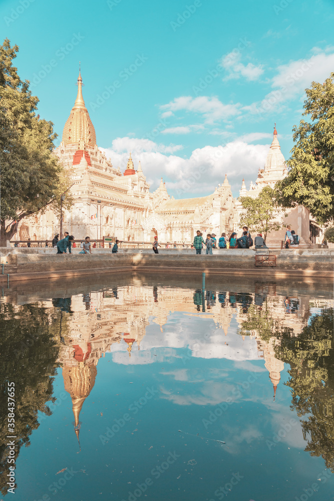 Obraz premium myanmar bangan temple