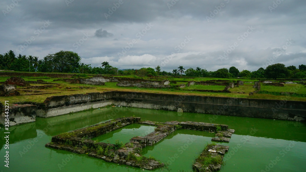 Fototapeta premium The ruins of the ancient palace in Banten Indonesia