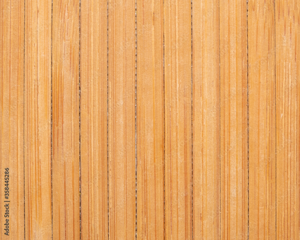 Naklejka premium Bamboo texture, wood background, Bamboo plank backdrop, wallpaper 