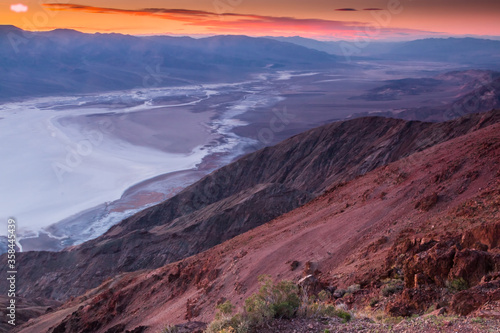 Bad Water Basin Below Dante's View,Death Valley National Park, Calfornia,USA